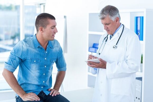 Consulter un médecin pour une prostatite chronique